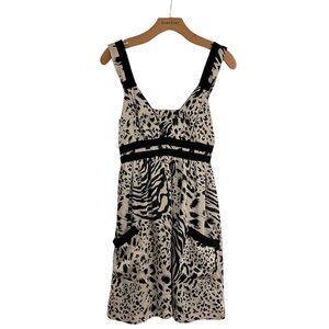 Gorgeous Mink Pink leopard dress with pockets